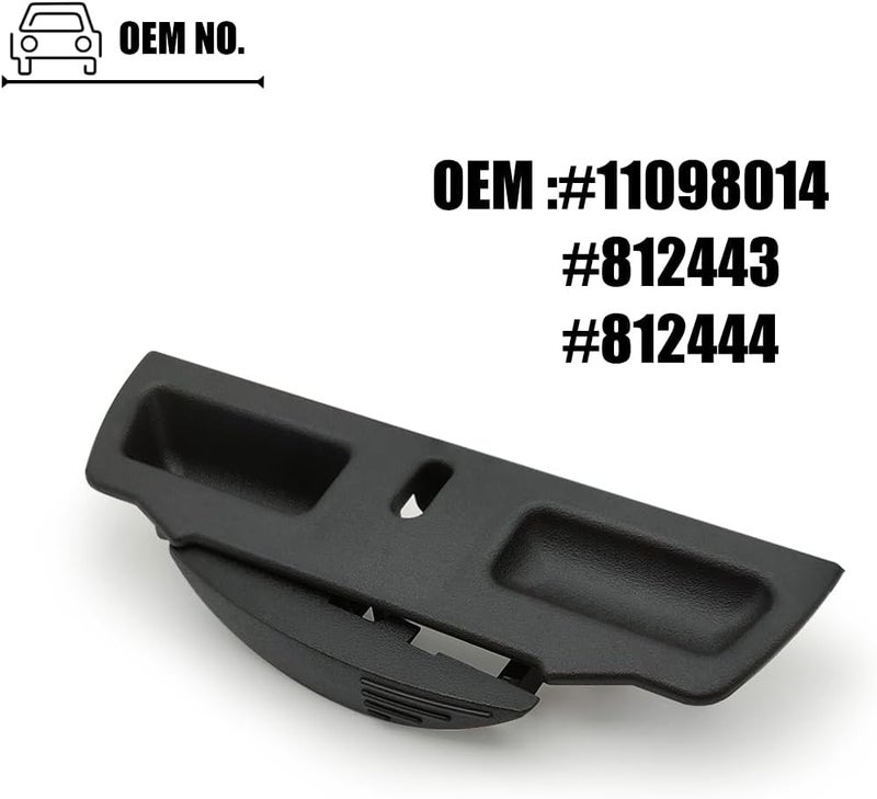 LXROAR01 Center Console Jump Seat Lid Latch Compatible with Chevy Silverado 1500 2500 3500 Suburban Tahoe GMC Sierra Yukon, Console Lid Latch for 11098014 812443 812444 - Image 4